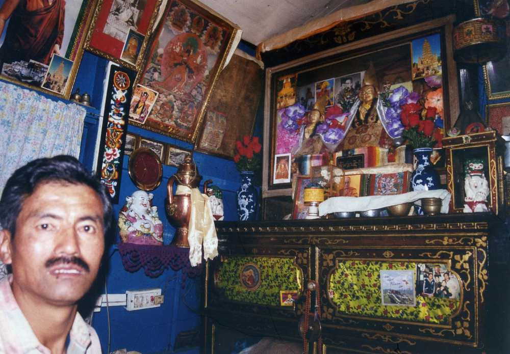 ダージリン　チベット人の家