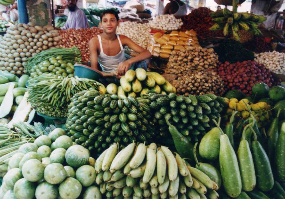 クルナのマーケット　バングラデシュ