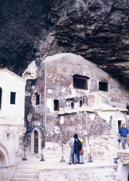 トルコ　スメラ僧院