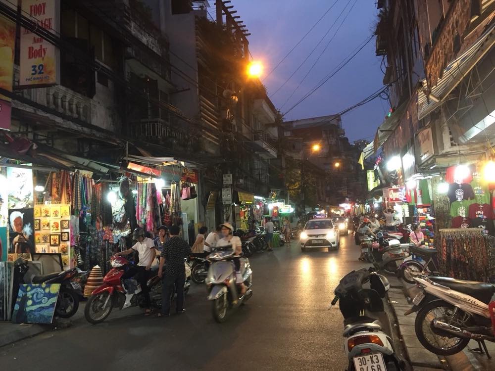 ベトナム５　ハノイ旧市街