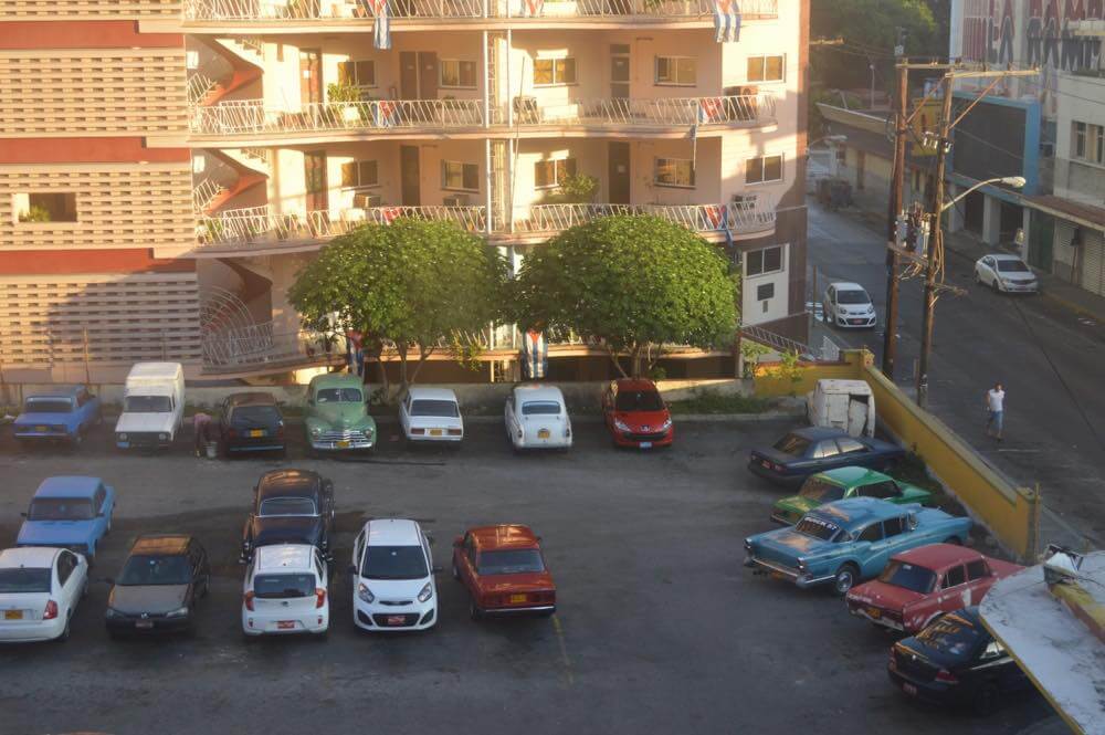 ホテル・ベダードの部屋からの眺め（ハバナ） 【キューバ Cuba】