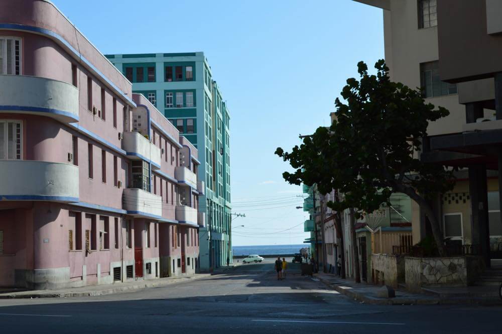 ハバナ新市街の街並み 【キューバ Cuba】