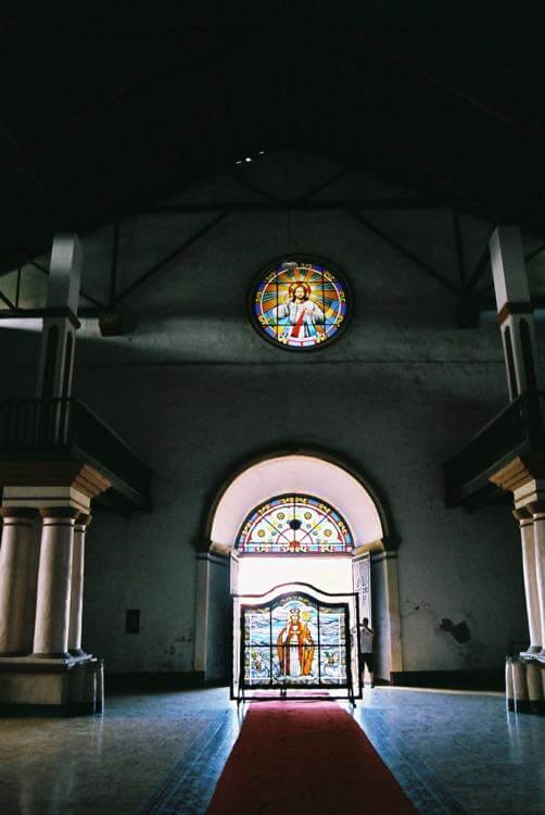 フィリピン、ラワグ。パウアイにある世界遺産の教会、サン・アウグスチン教会