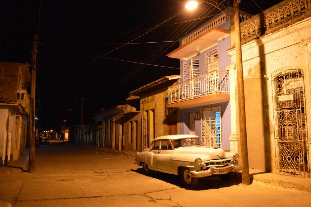 夜のトリニダーの風景 【キューバ Cuba】