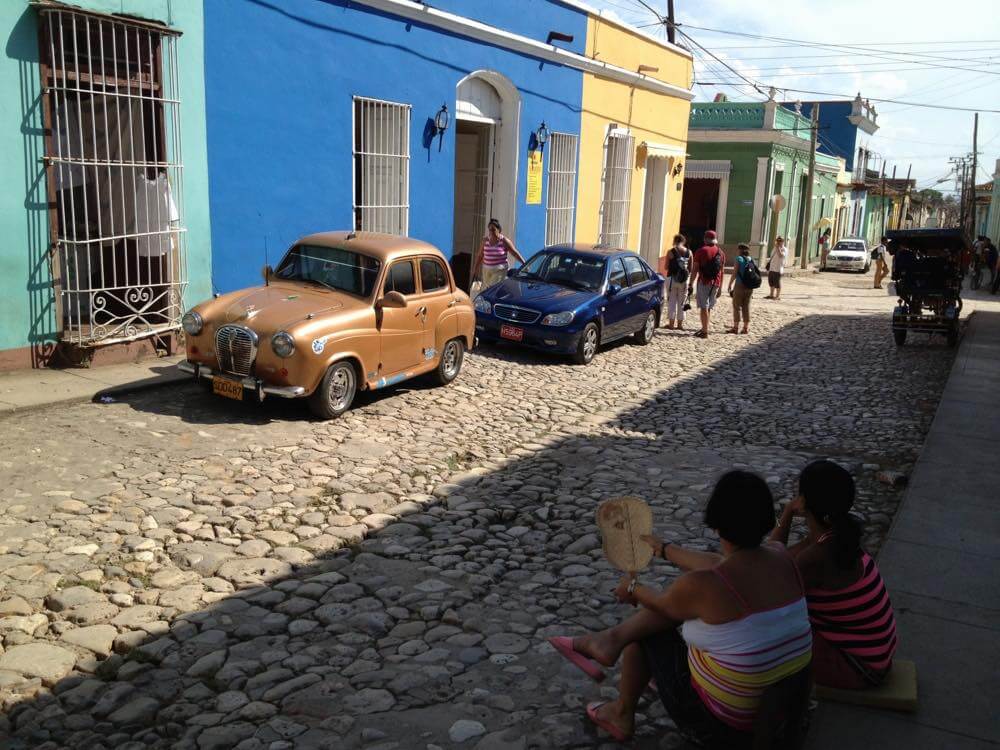 クラシックカー、トリニダーの風景 【キューバ Cuba】