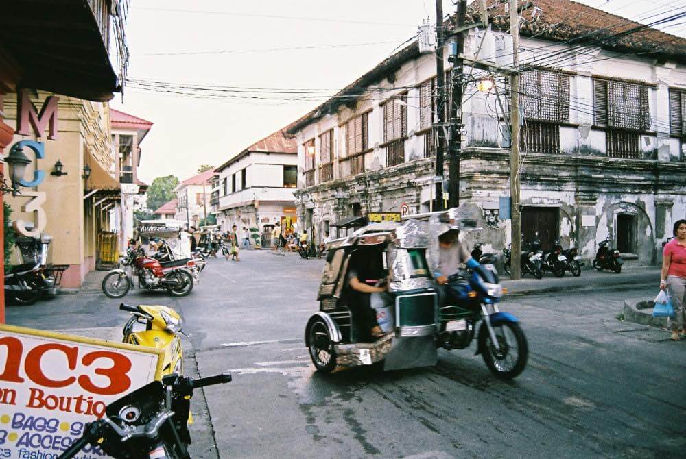 フィリピン、ラワグ。ラワグの街並み