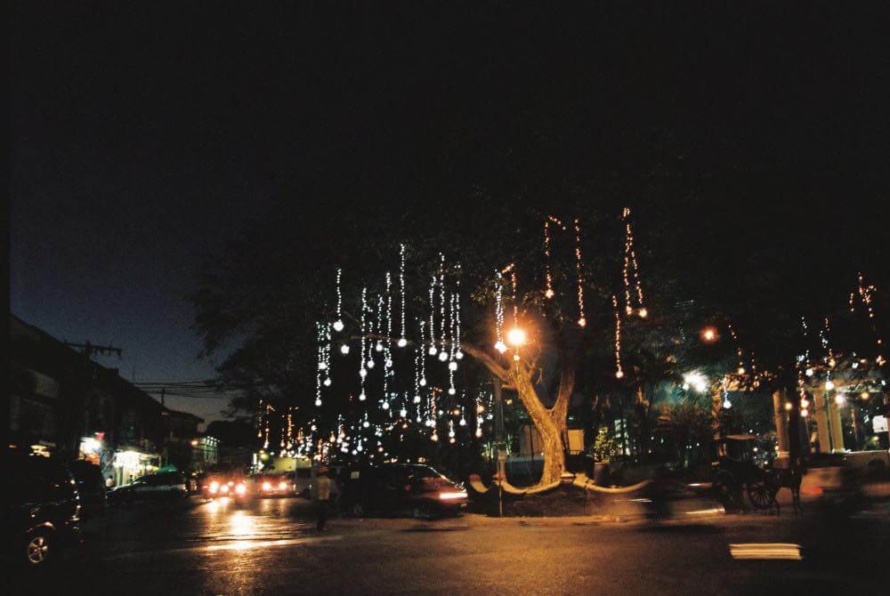 フィリピン、ビガン。夜の世界遺産、ビガン歴史都市