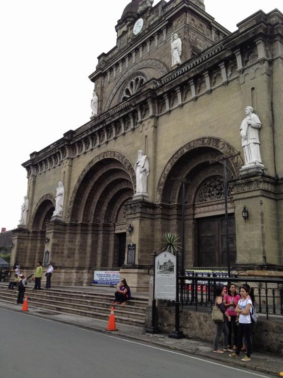 フィリピン、マニラ。マニラ大聖堂