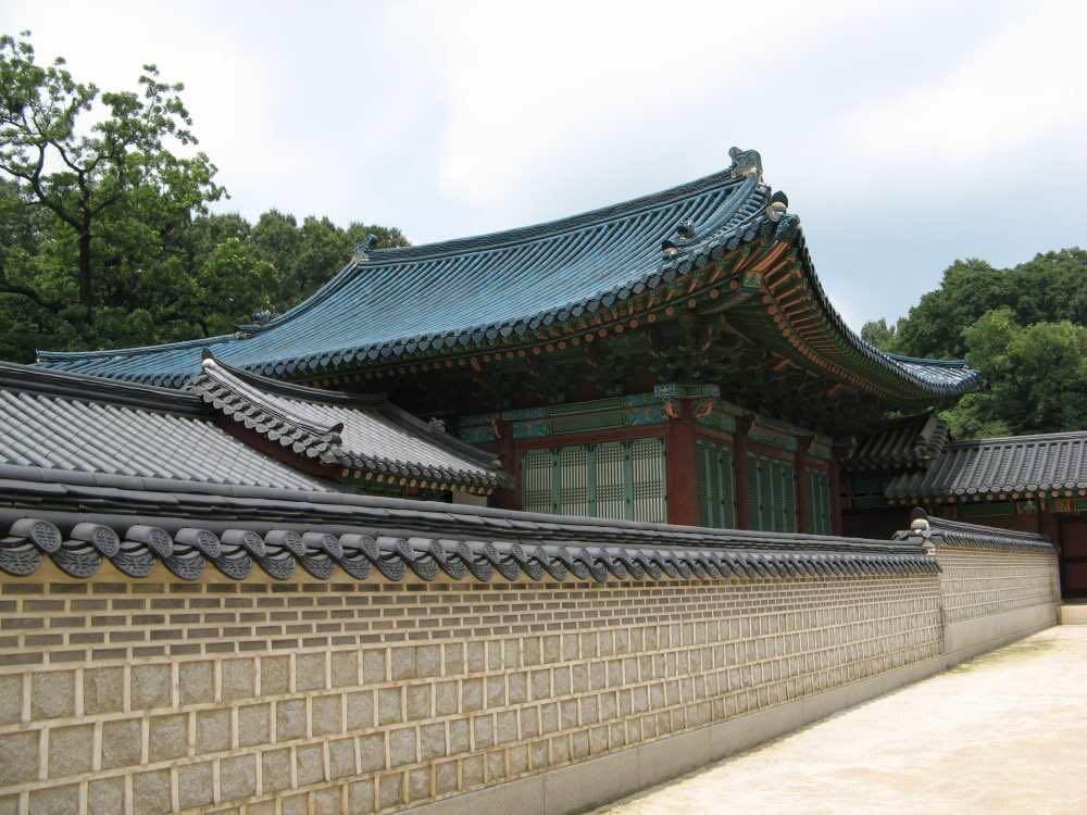 王の公式な執務室、宣政殿 【韓国】