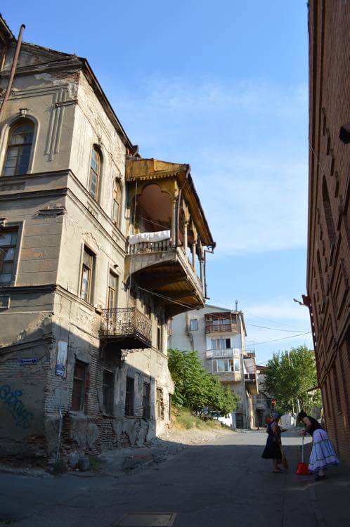 トビリシ旧市街、アブラヴァリの界隈【ジョージア（グルジア）Georgia：საქართველო】