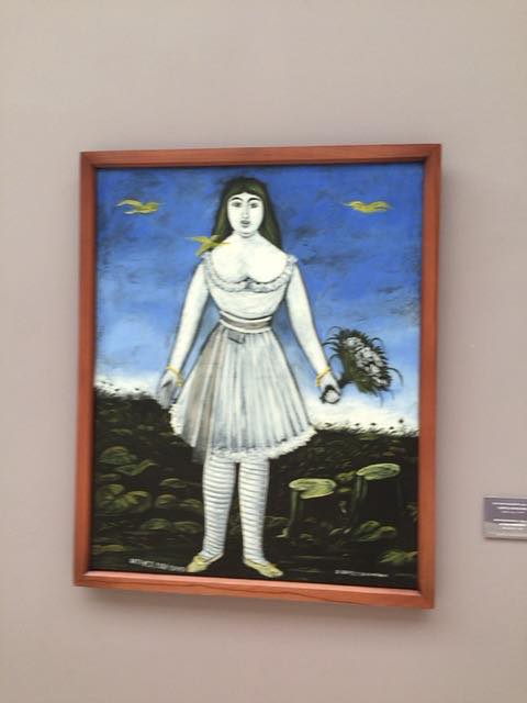 トビリシ、ナショナルギャラリーでピロスマニの絵を見る【ジョージア（グルジア）Georgia：საქართველო】