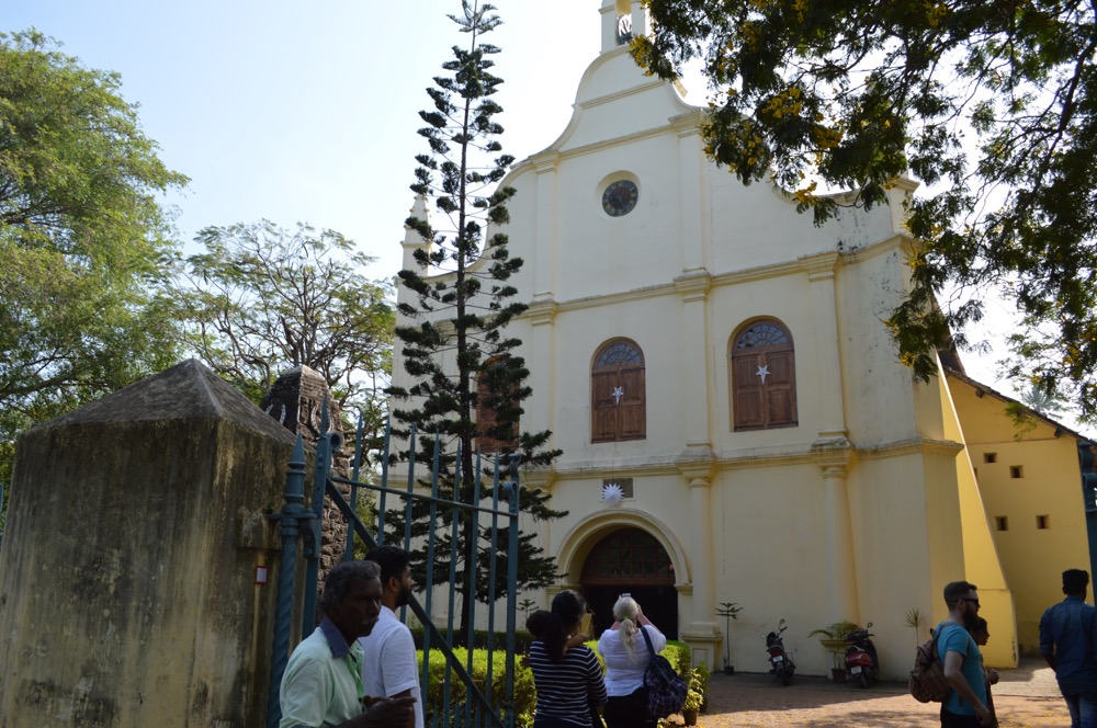 聖フランシス教会　フォートコーチン(南インド・ケララ州2)