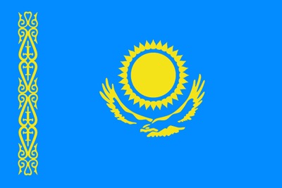 カザフスタン国旗【キルギス旅②】