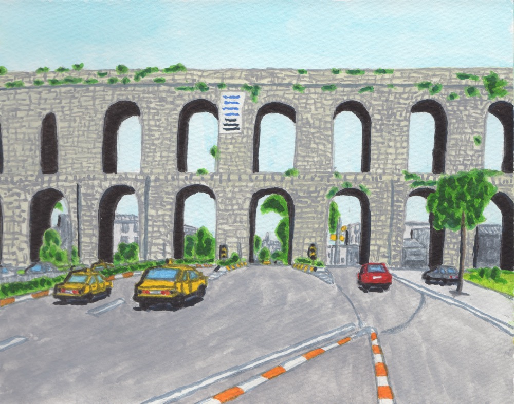 ヴァレンス水道橋（トルコ・イスタンブール）