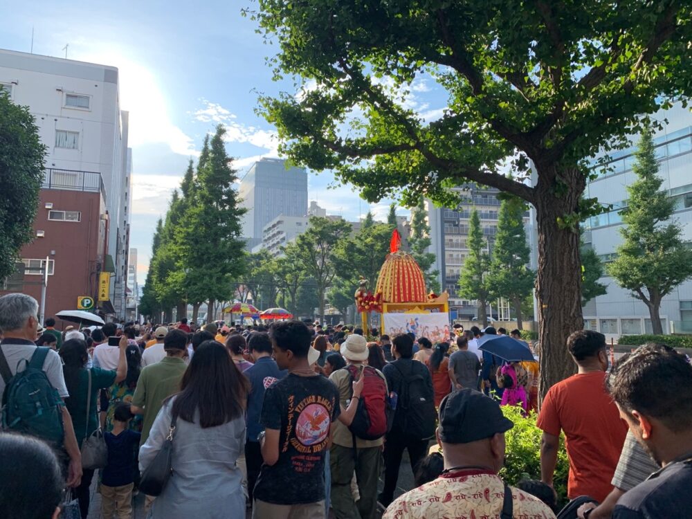 ラタジャトラ（山車祭り）2024 川崎