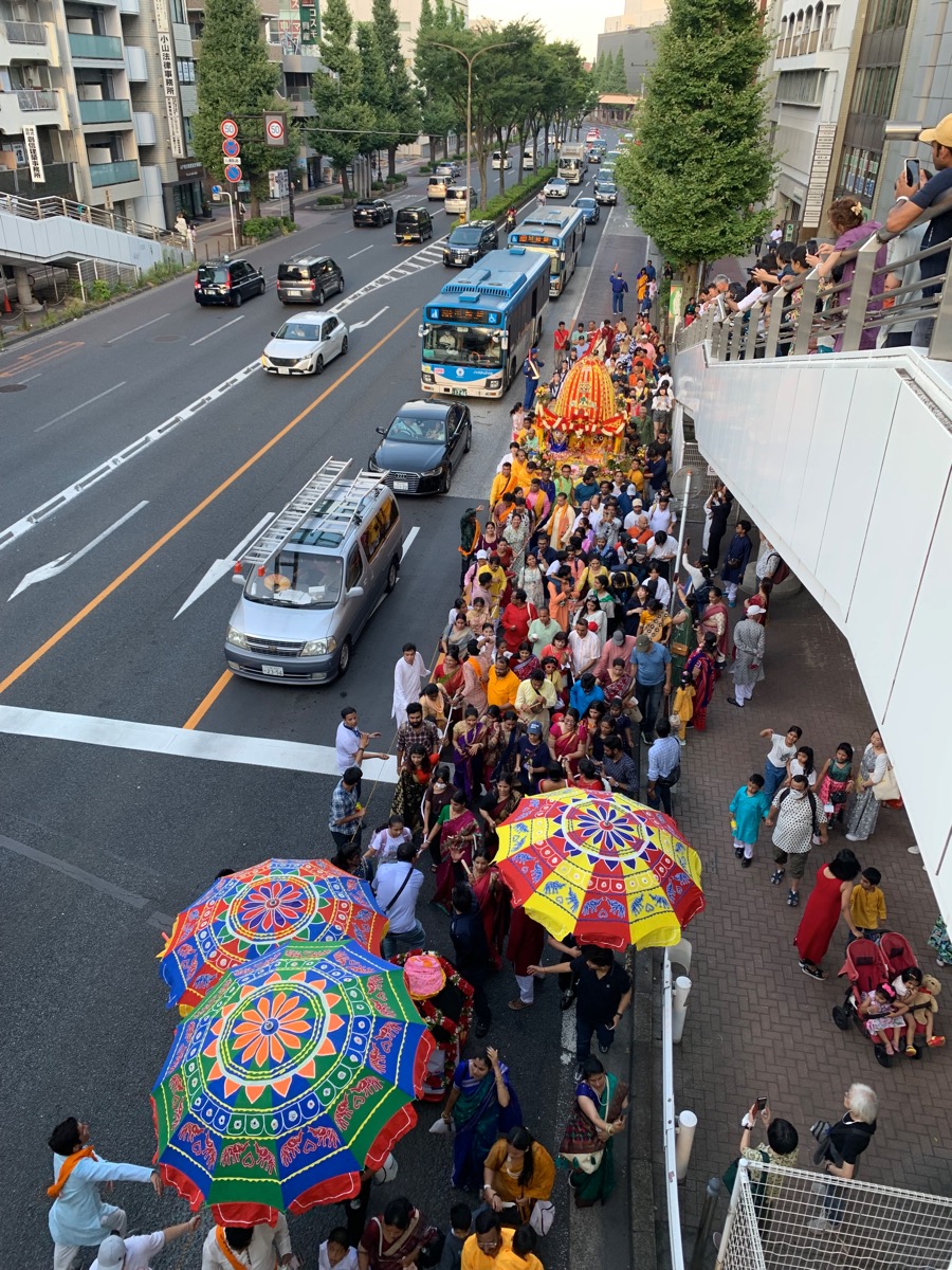 ラタジャトラ（山車祭り）2024 川崎