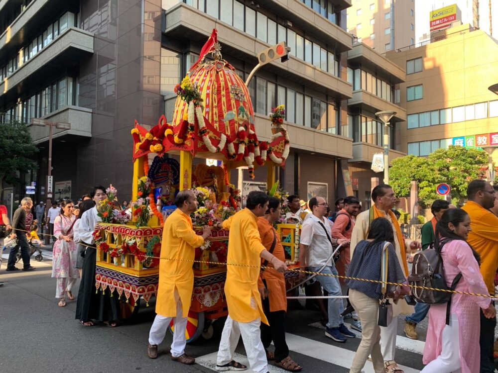 ラタジャトラ（山車祭り）2024 川崎