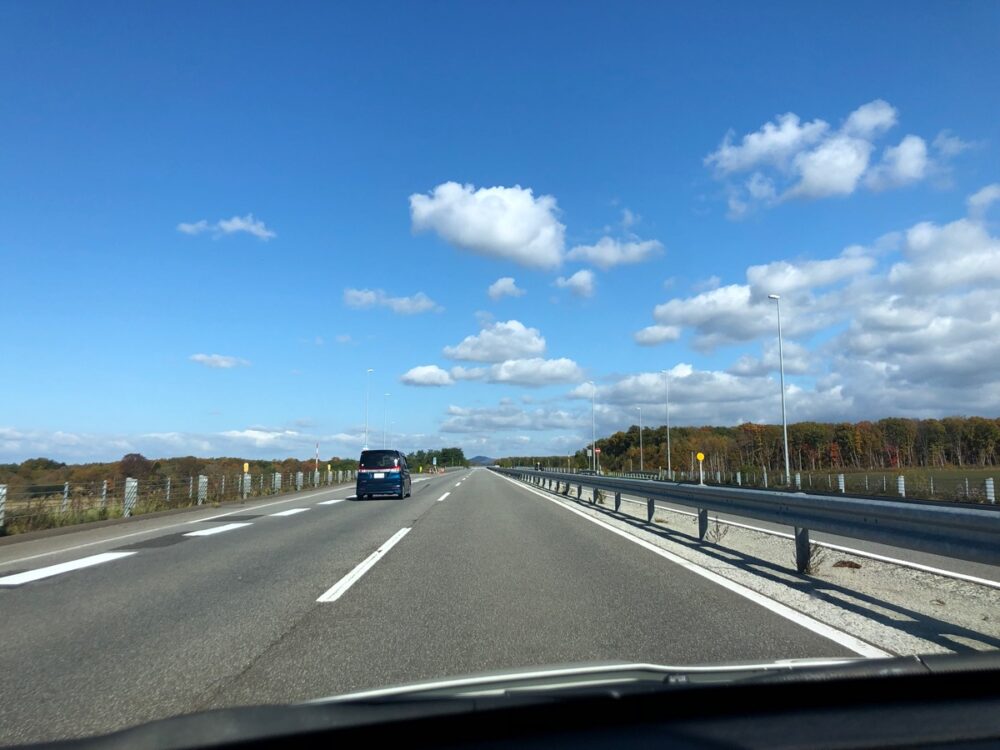 新千歳空港〜長沼（北海道）