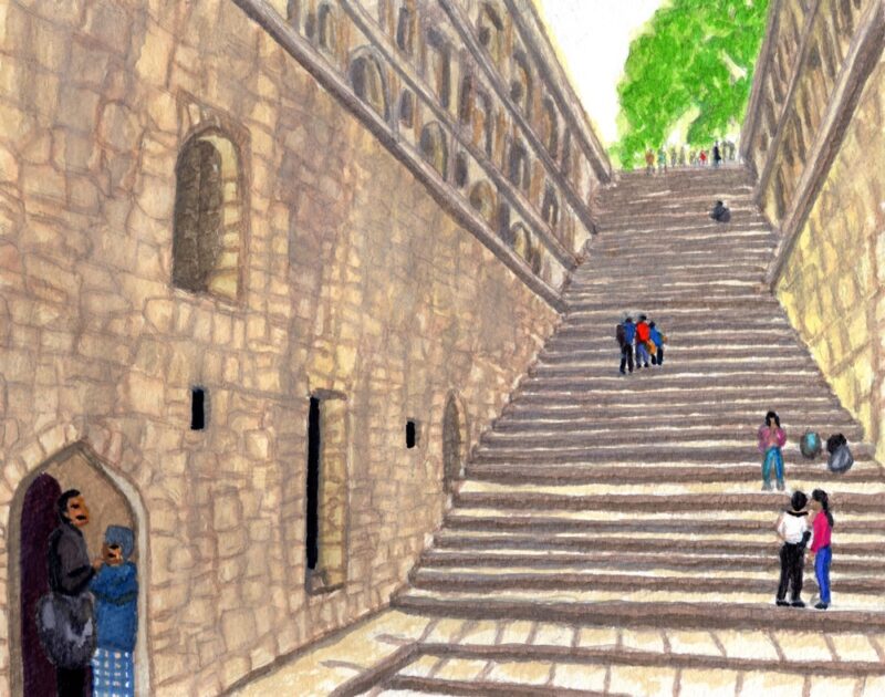 アグラーセン・キ・バオリ（インド・デリー）