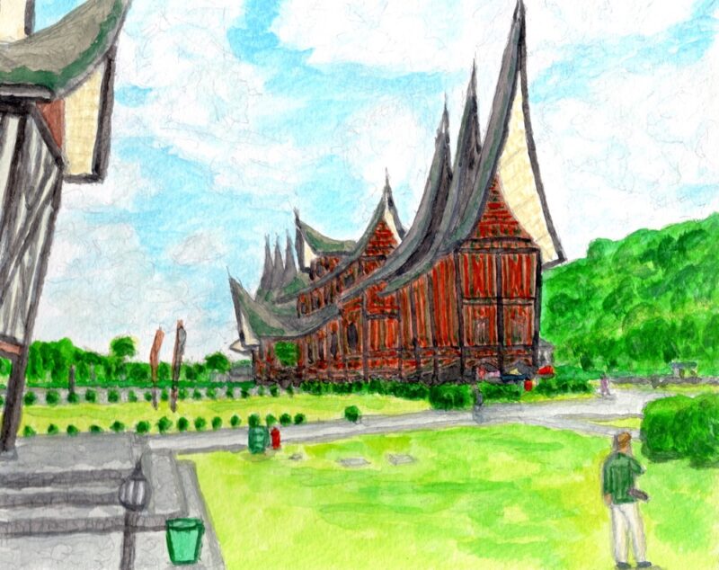 パガルユンの王宮（インドネシア）