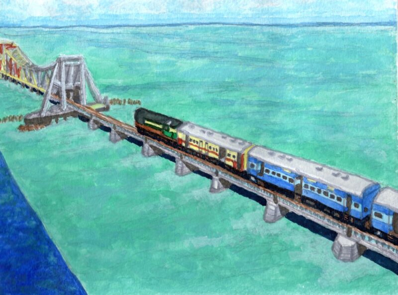 パンバン橋（インド・ラーメシュワラム）