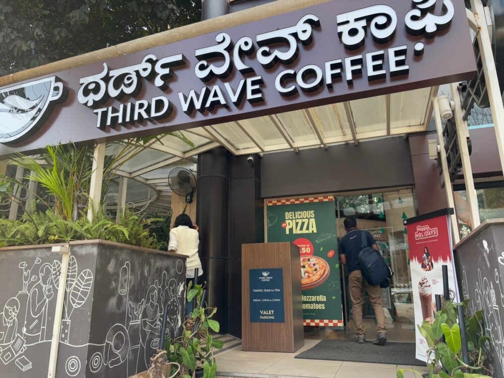 The Third Wave Coffee（バンガロール）