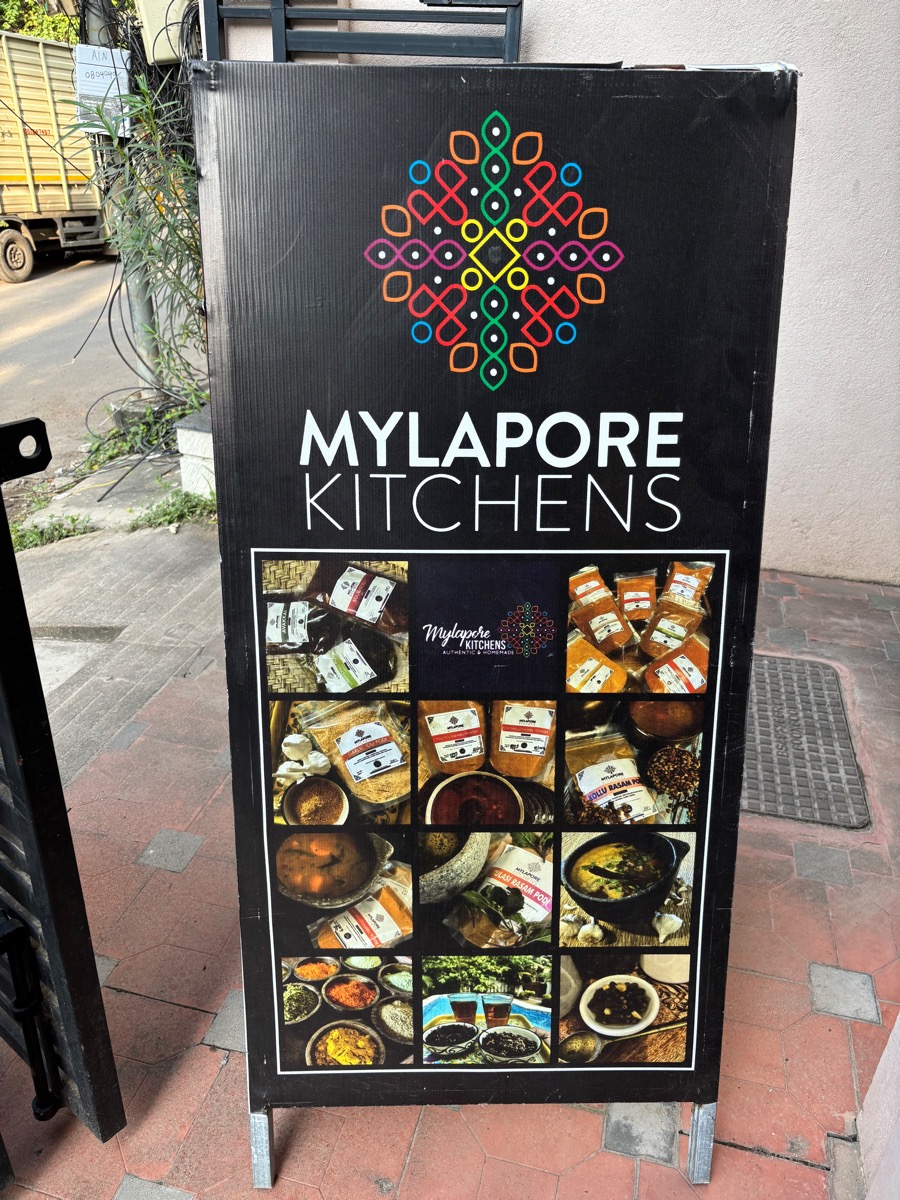 Mylapore Kitchens（チェンナイ）