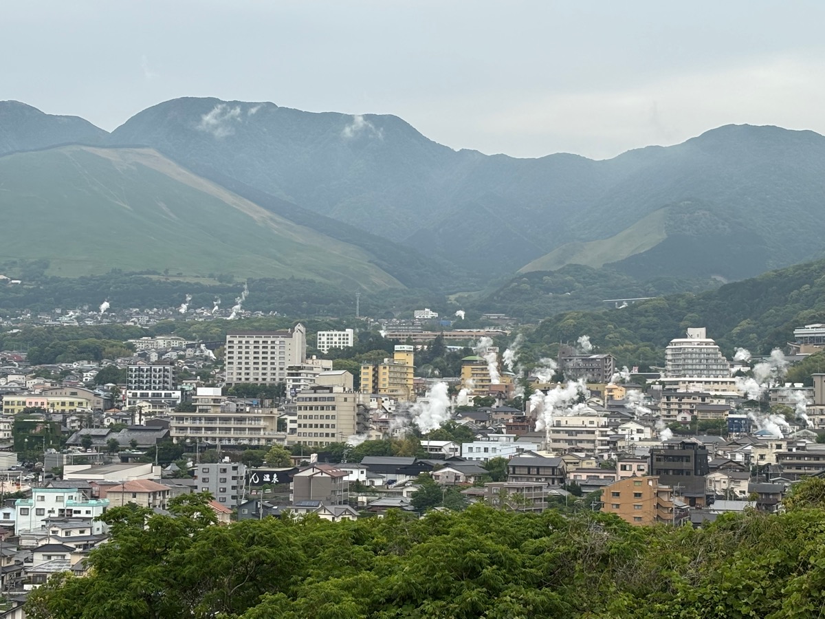 別府、湯けむり展望台（九州）