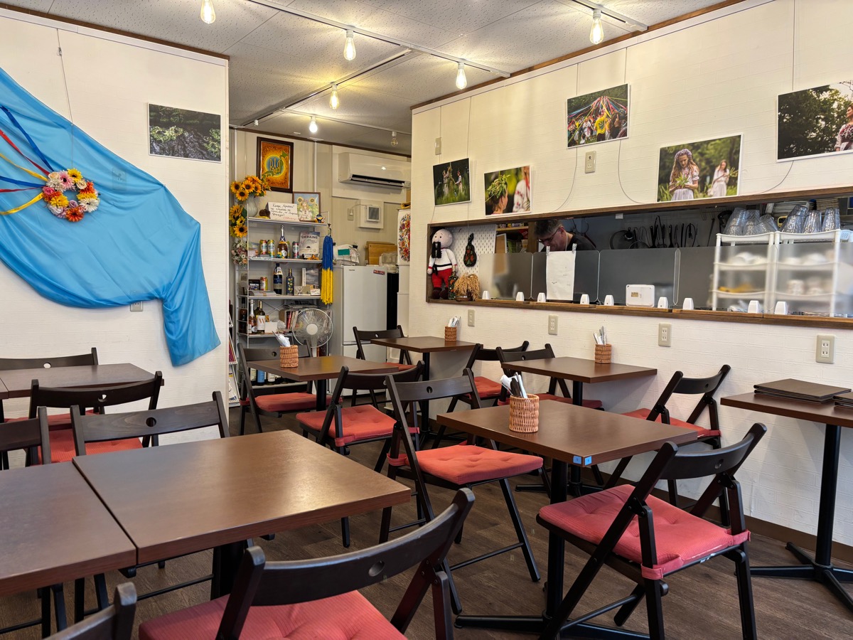 ウクライナカフェ クラヤヌィ（三鷹）