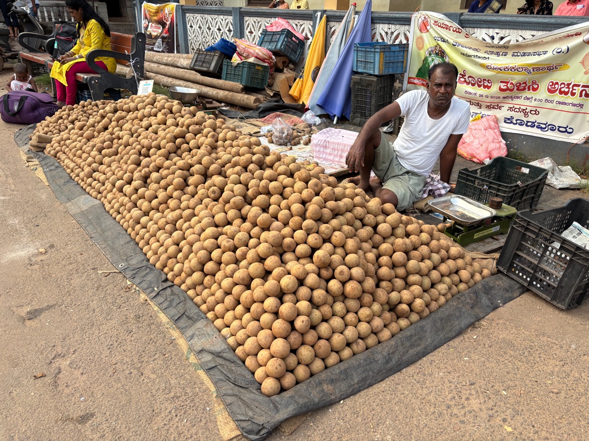 スリ・クリシュナ寺院（インド・カルナータカ州ウドゥピ）