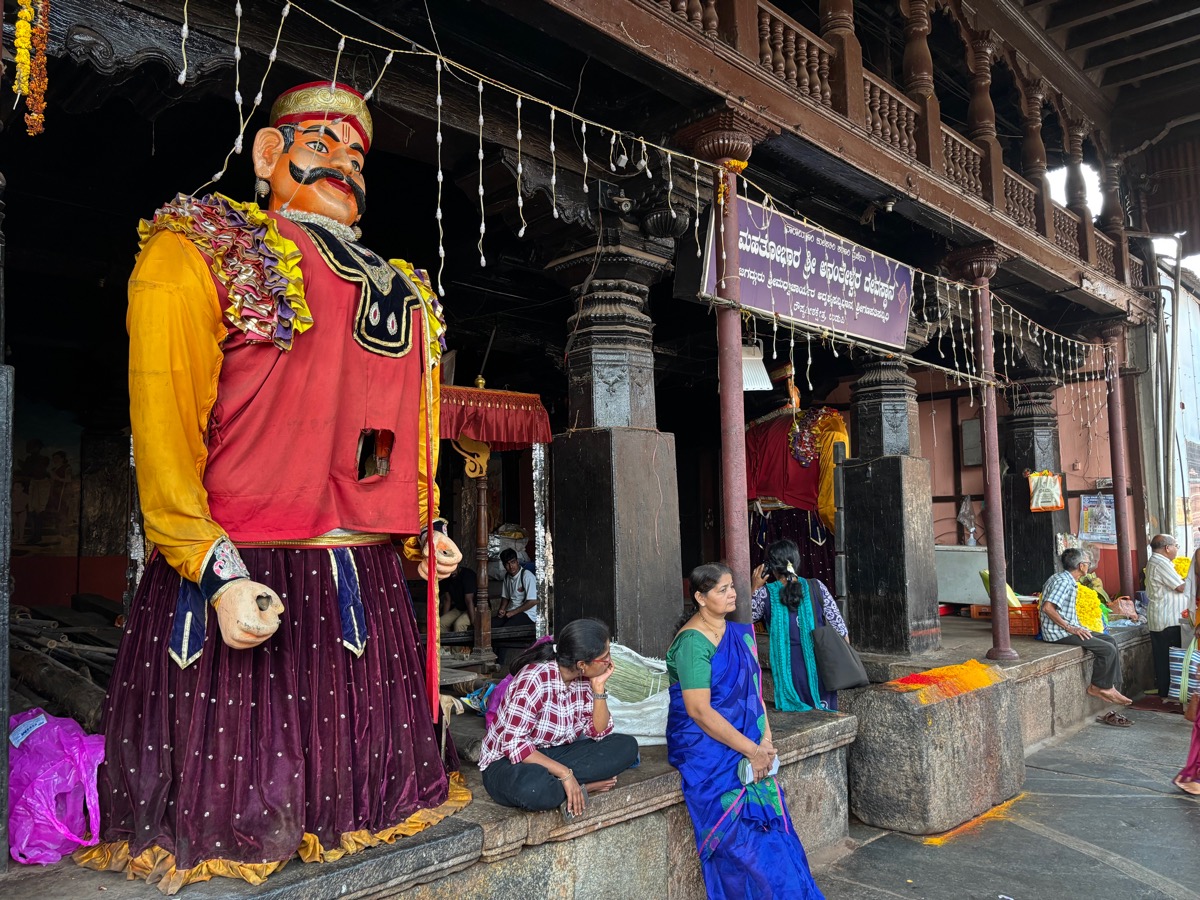 スリ・クリシュナ寺院（インド・カルナータカ州ウドゥピ）