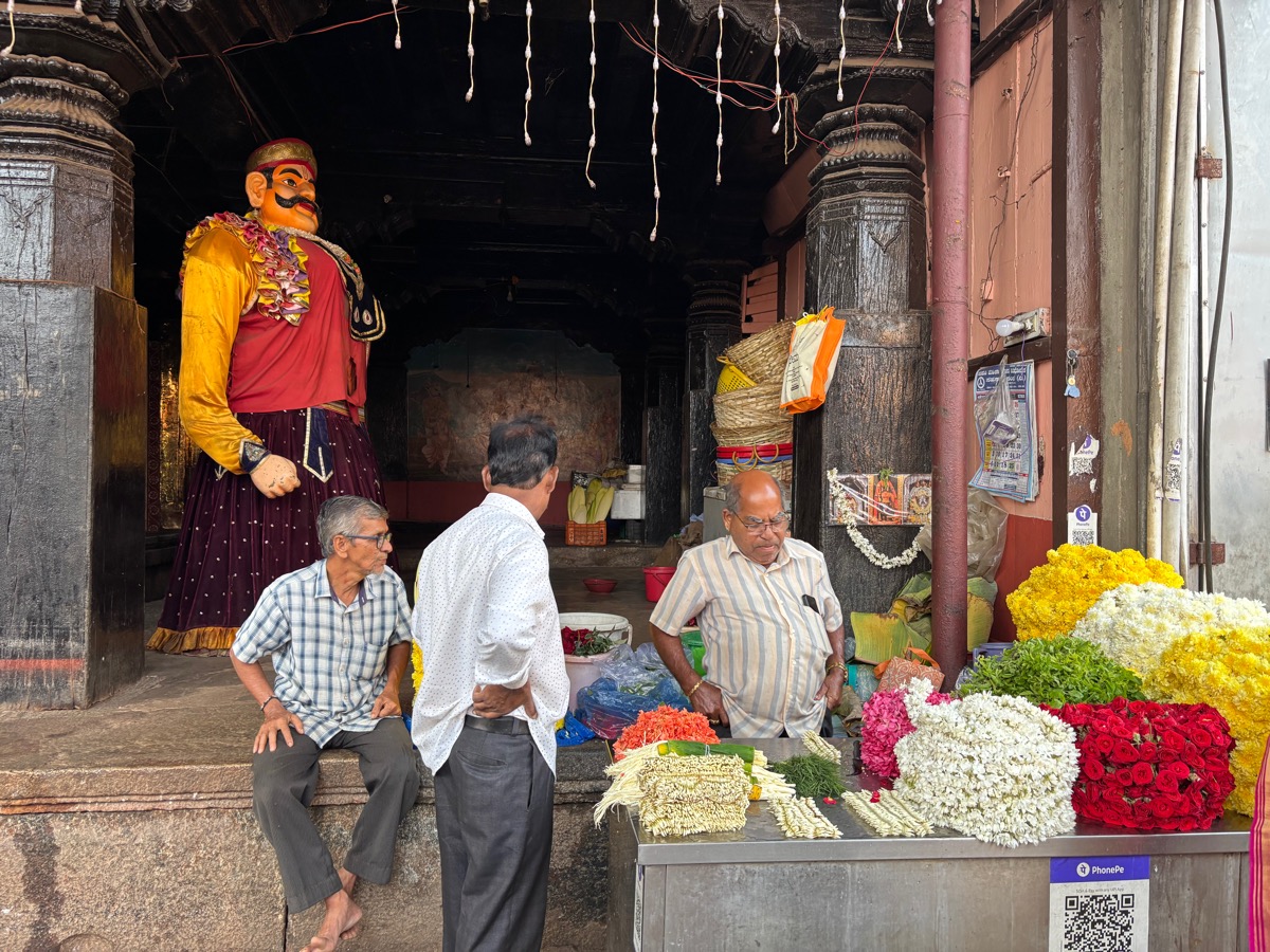 スリ・クリシュナ寺院（インド・カルナータカ州ウドゥピ）