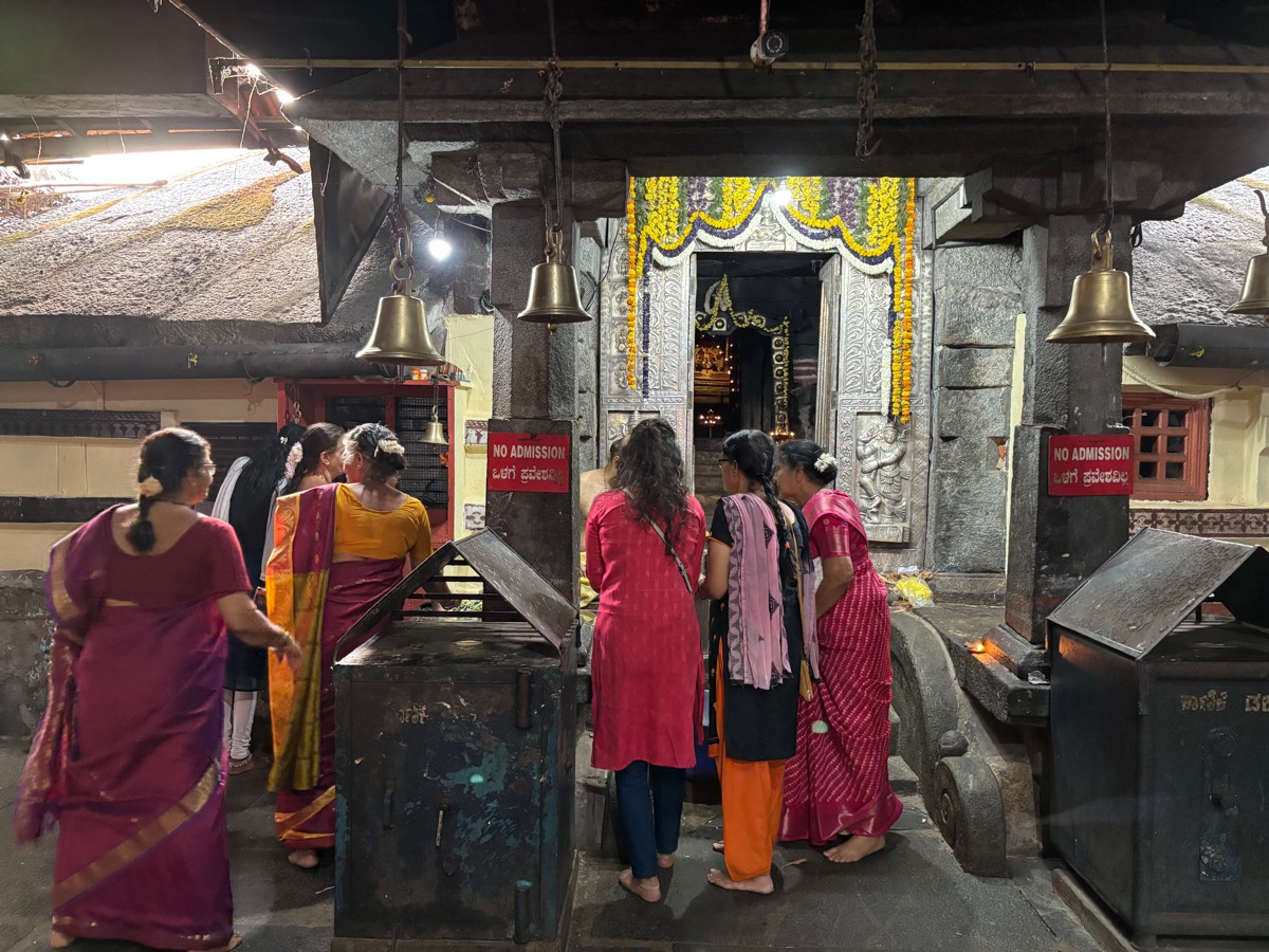 スリ・クリシュナ寺院（インド・カルナータカ州ウドゥピ）