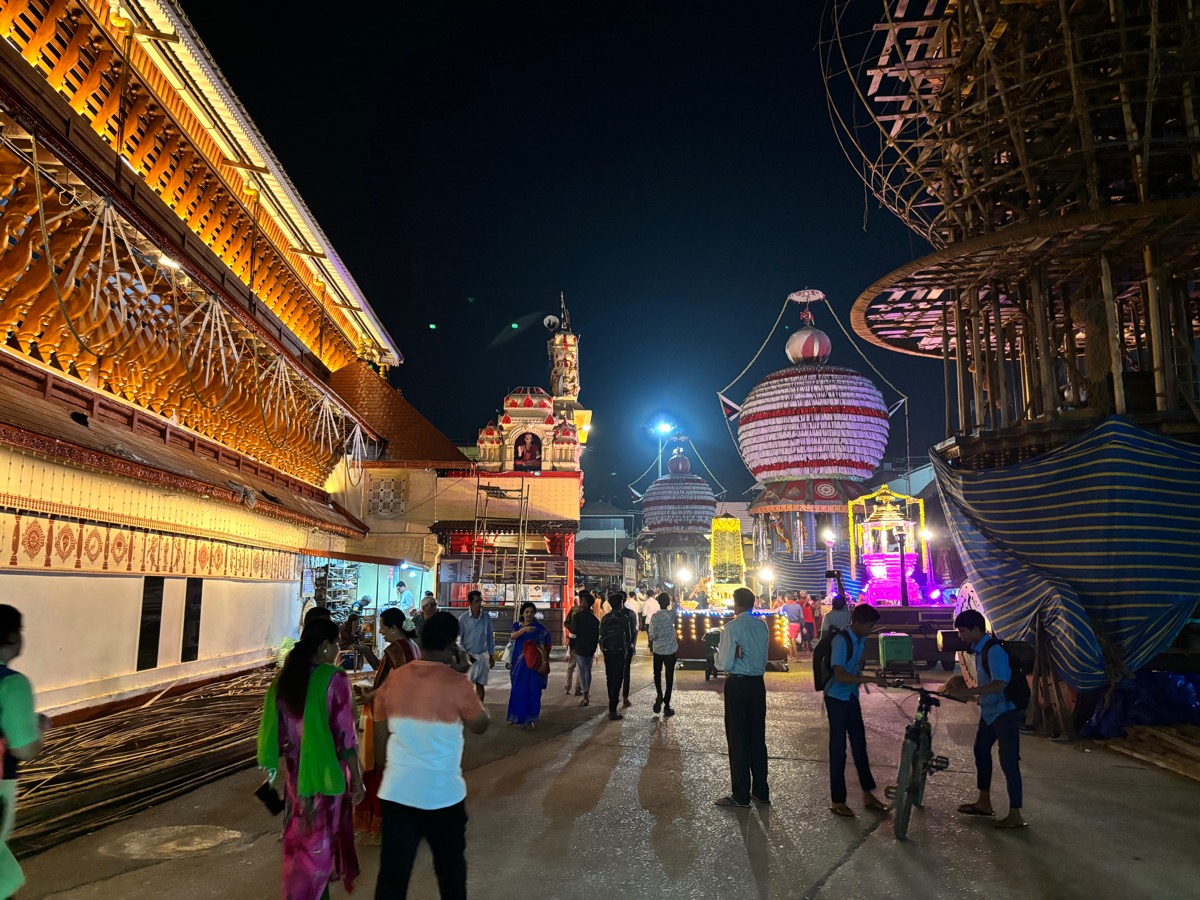 スリ・クリシュナ寺院（インド・カルナータカ州ウドゥピ）