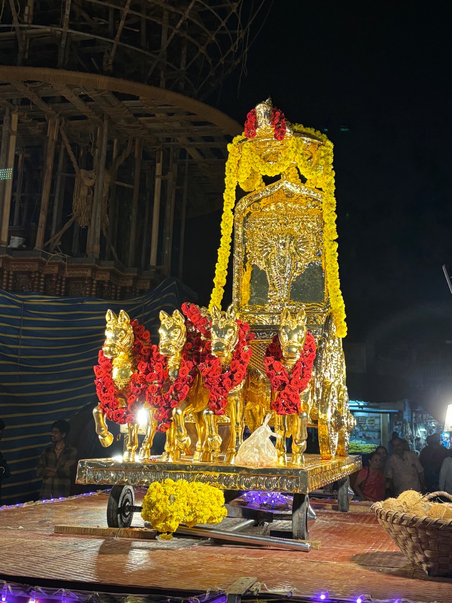 スリ・クリシュナ寺院（インド・カルナータカ州ウドゥピ）