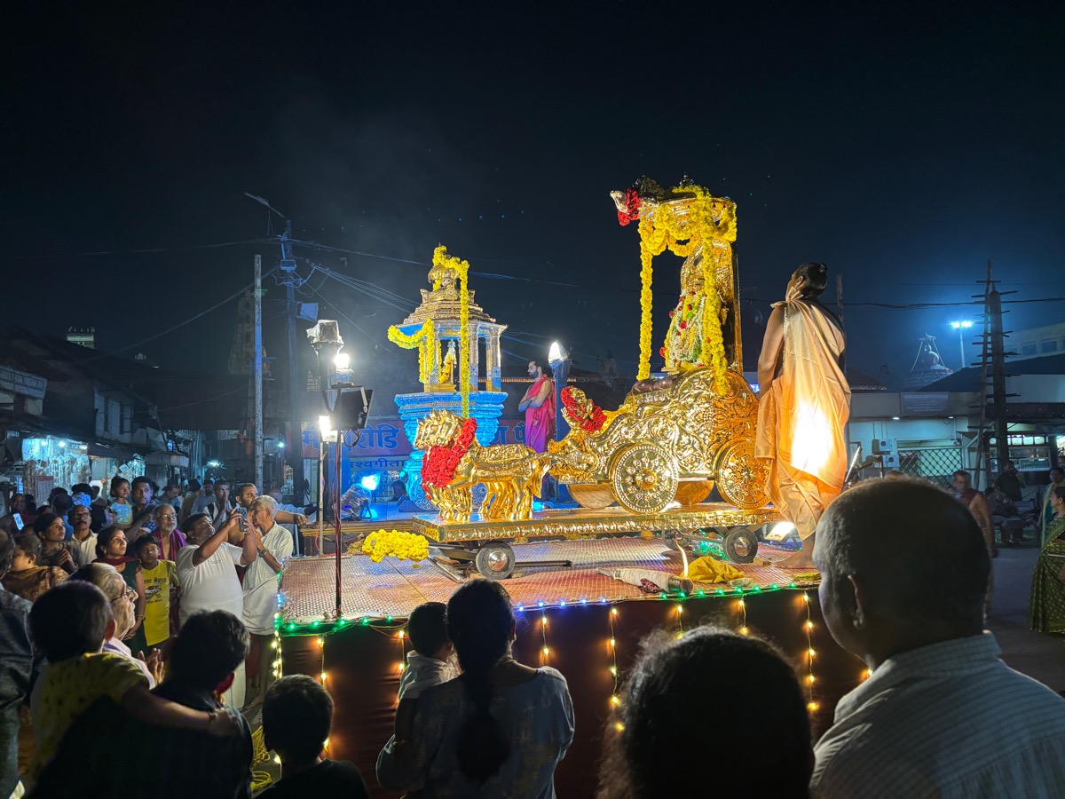 スリ・クリシュナ寺院（インド・カルナータカ州ウドゥピ）