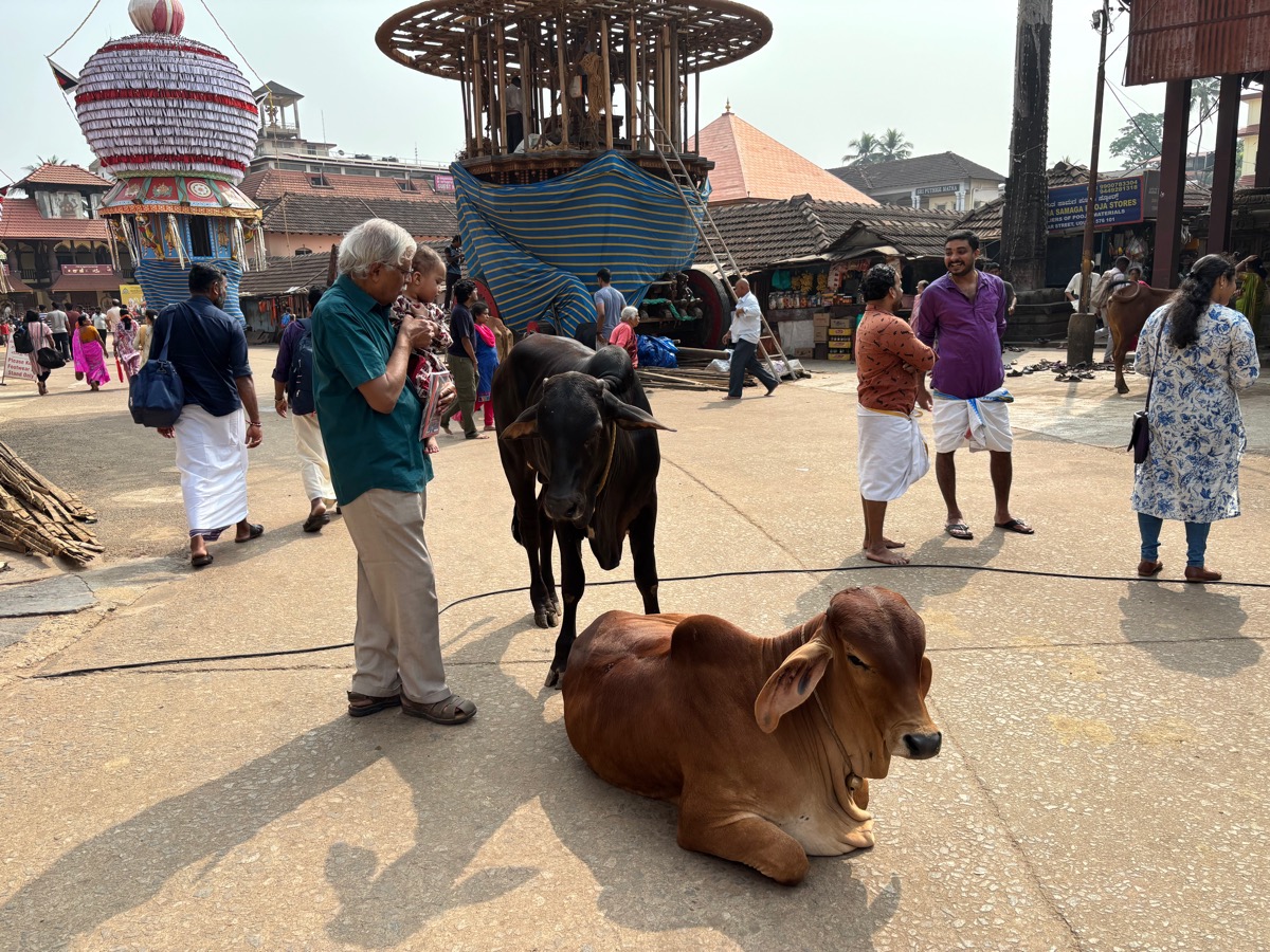 スリ・クリシュナ寺院(インド・カルナータカ州ウドゥピ)