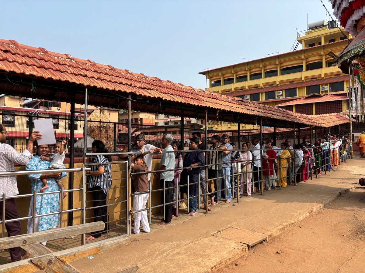 スリ・クリシュナ寺院(インド・カルナータカ州ウドゥピ)
