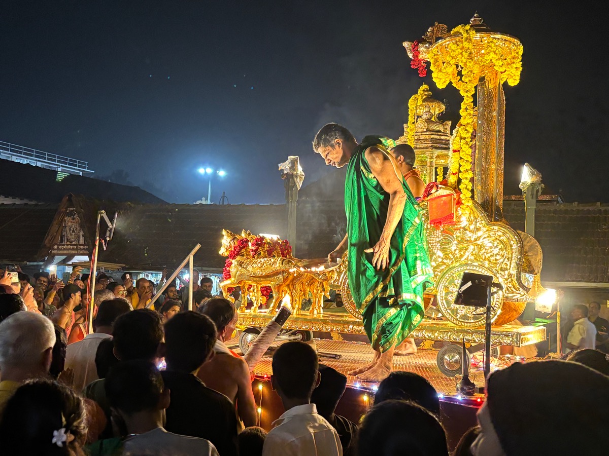 スリ・クリシュナ寺院(インド・カルナータカ州ウドゥピ)