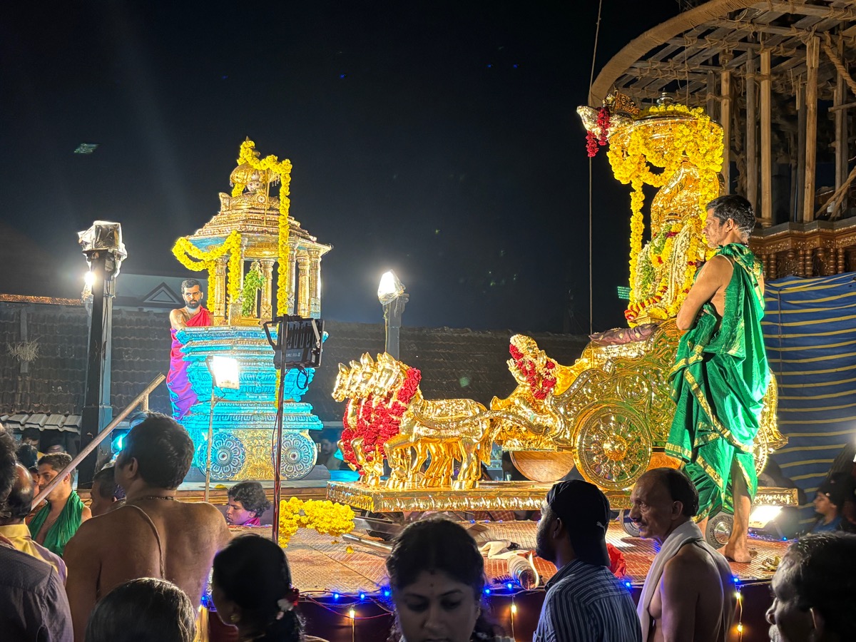 スリ・クリシュナ寺院(インド・カルナータカ州ウドゥピ)