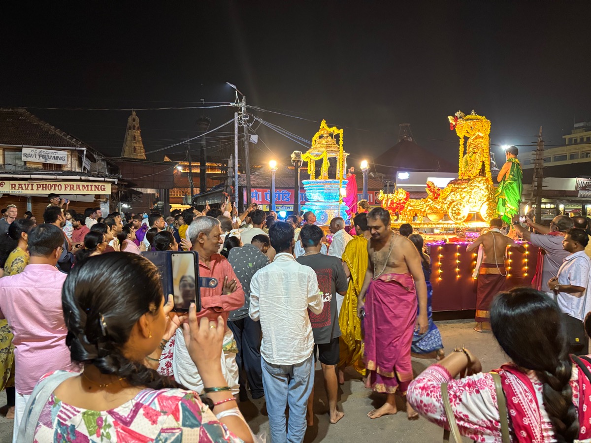 スリ・クリシュナ寺院(インド・カルナータカ州ウドゥピ)