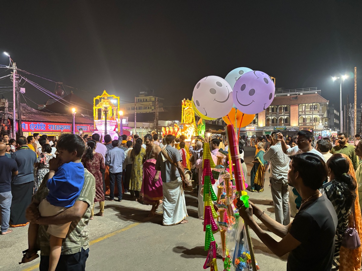 スリ・クリシュナ寺院(インド・カルナータカ州ウドゥピ)