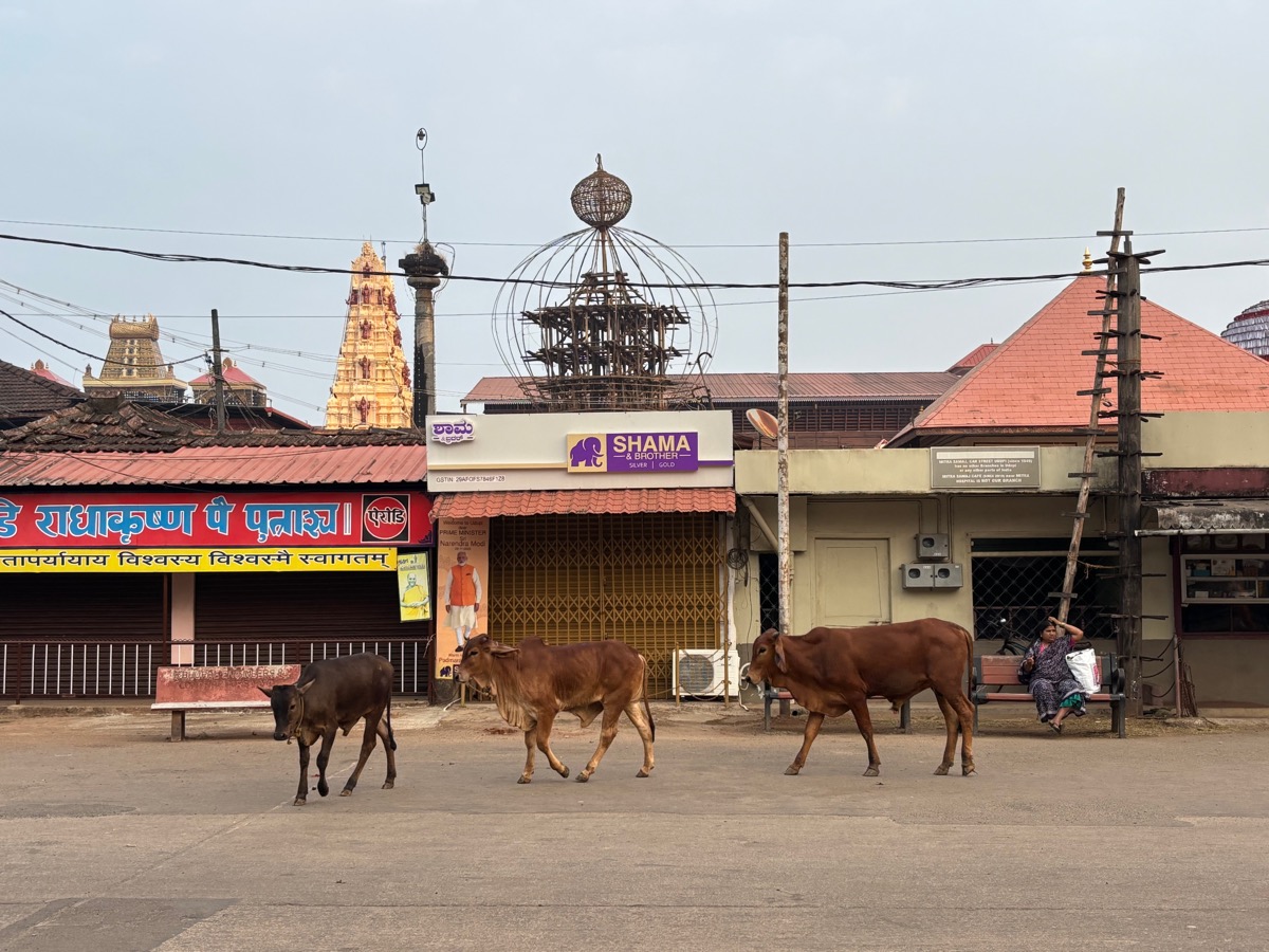 スリ・クリシュナ寺院(インド・カルナータカ州ウドゥピ)