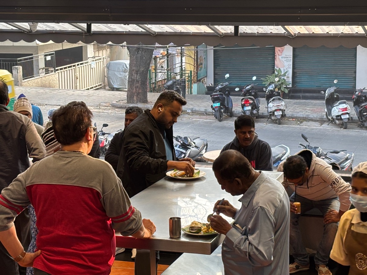 Bengaluru cafe(インド・カルナータカ州バンガロール)