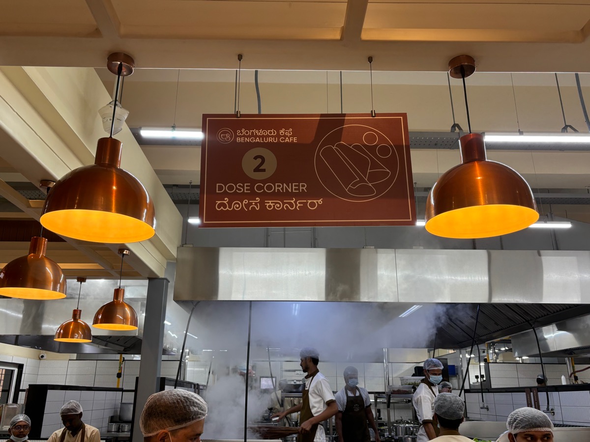 Bengaluru cafe(インド・カルナータカ州バンガロール)