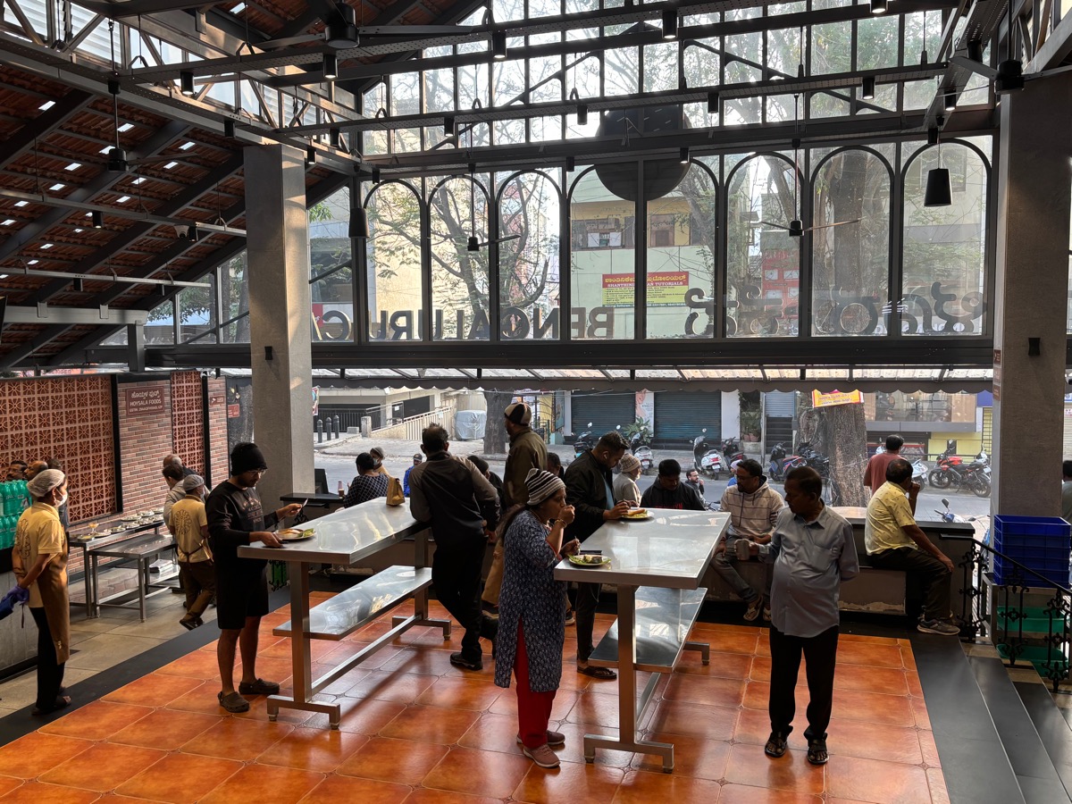 Bengaluru cafe(インド・カルナータカ州バンガロール)