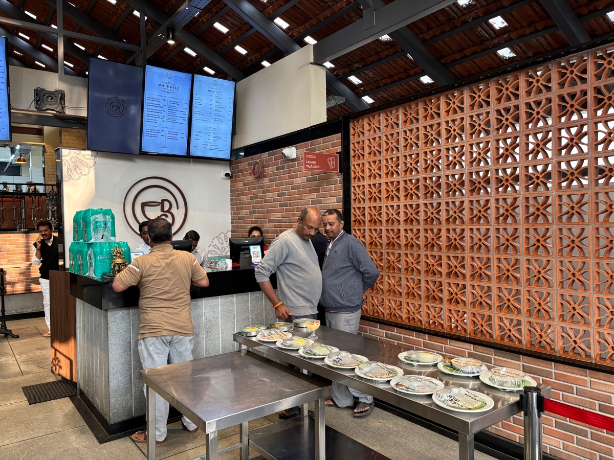 Bengaluru cafe(インド・カルナータカ州バンガロール)