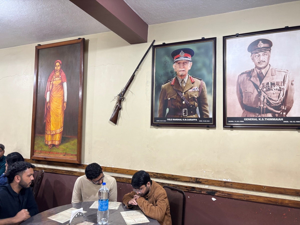 Coorg Cuisine（インド・カルナータカ州マディケリ）