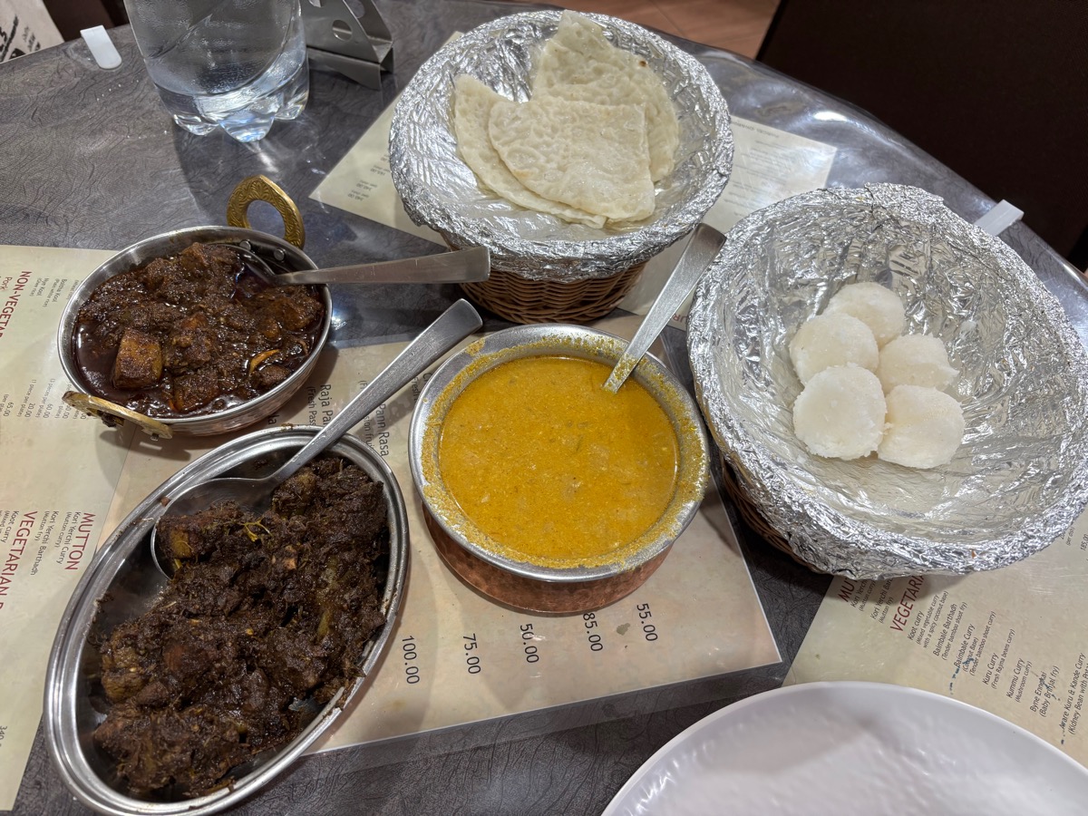 Coorg Cuisine(インド・カルナータカ州マディケリ)