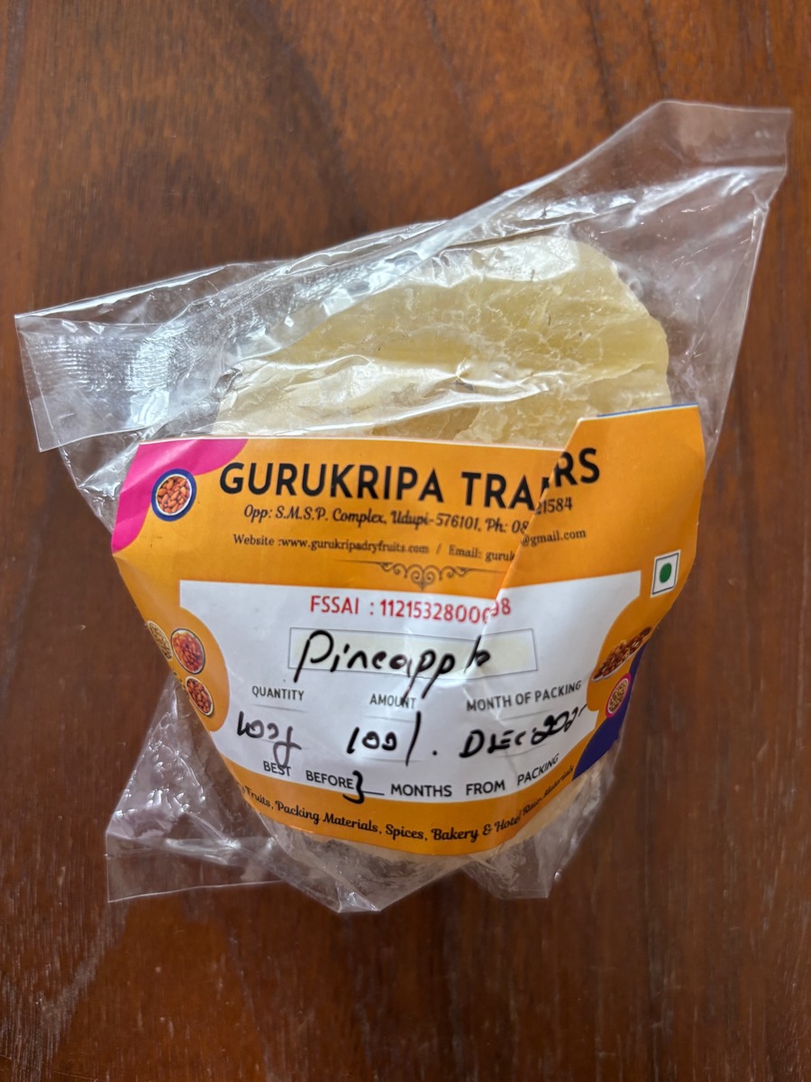 お土産(インド・カルナータカ旅⑩)